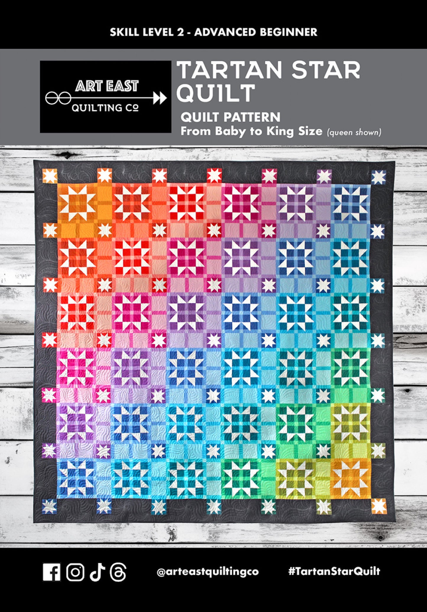 Tartan Star Quilt Pattern