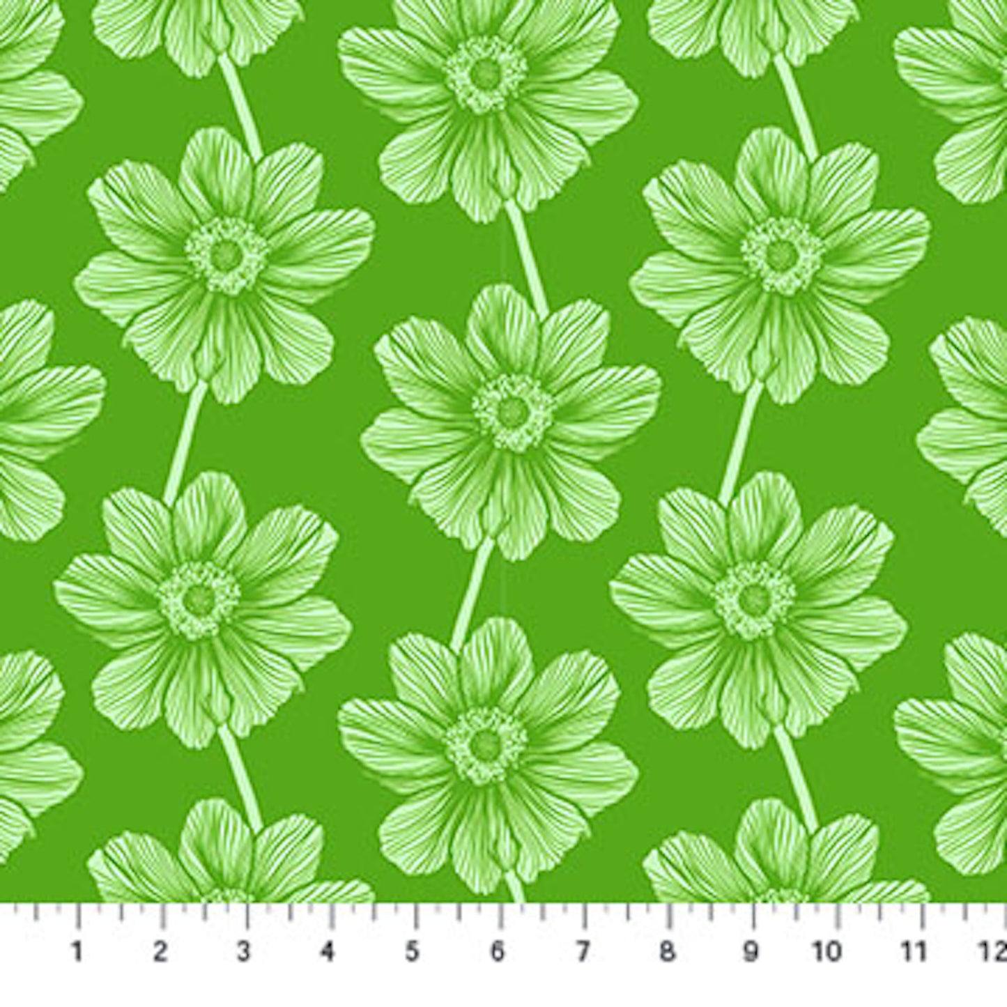 Indelible- Grass Anemone: Sold by the 1/2 yard