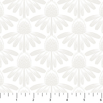 Indelible; Soft- Oat Coneflower: Sold by the 1/2 yard