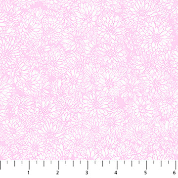 Indelible; Soft- Pucker Up Mums: Sold by the 1/2 yard