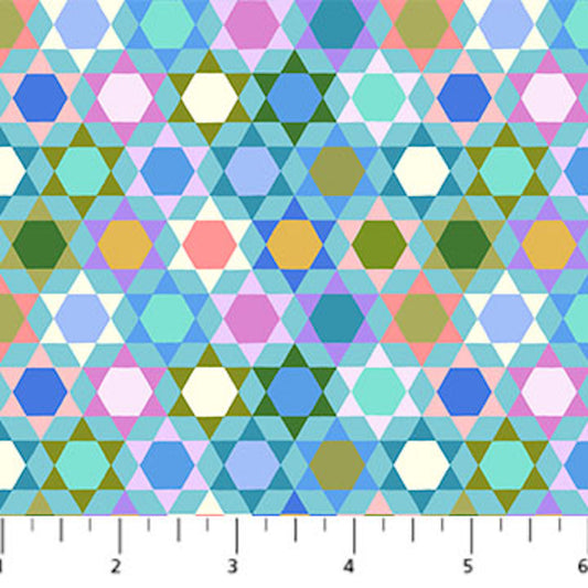 Piecework- Daylight Oh My Stars: Sold by the 1/2 yard