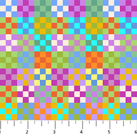 Piecework- Elementary Nine Patch: Sold by the 1/2 yard