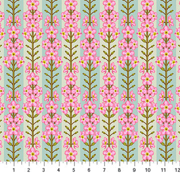 Iconic- Romance Forgetmenot: Sold by the 1/2 yard