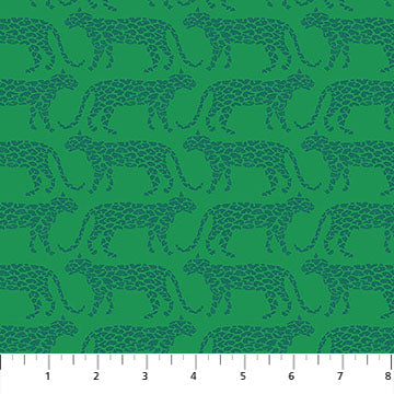 Rhapsody- Emerald Saunter: Sold by the 1/2 yard