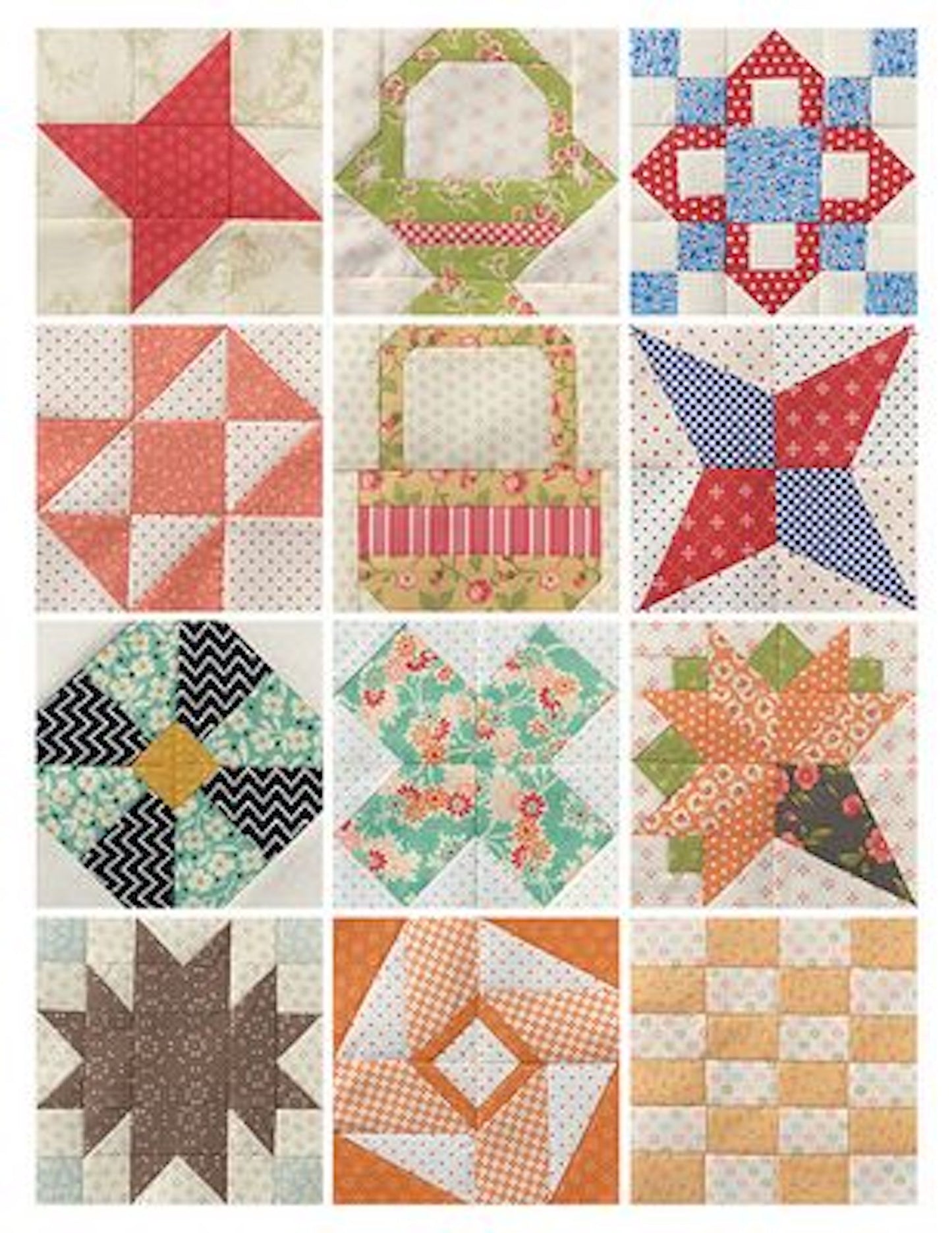 Sampler Spree- 100+ Fresh & Fun Quilt Blocks Book