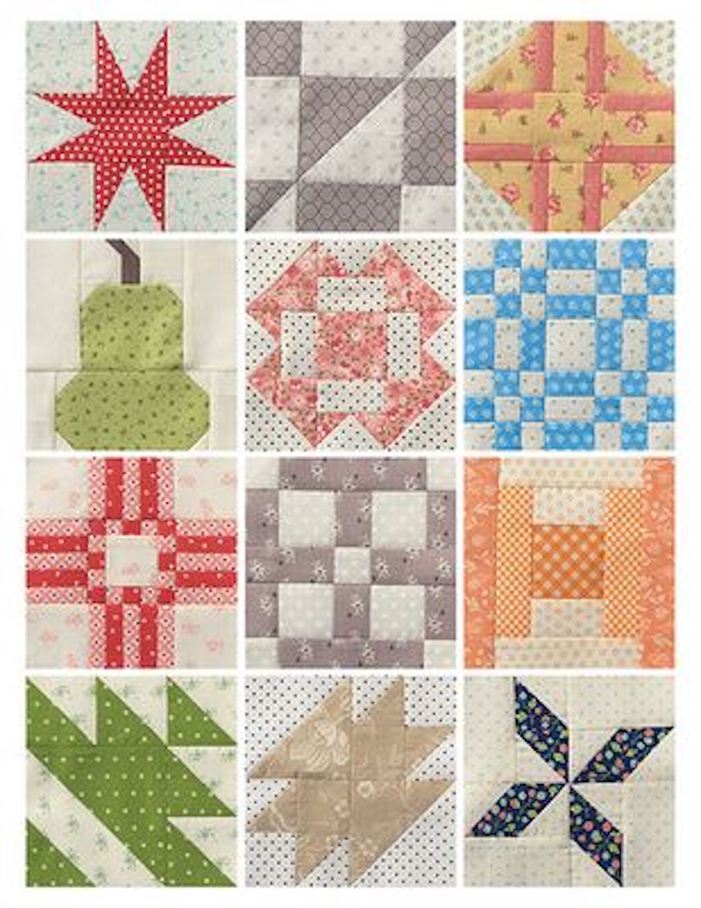 Sampler Spree- 100+ Fresh & Fun Quilt Blocks Book