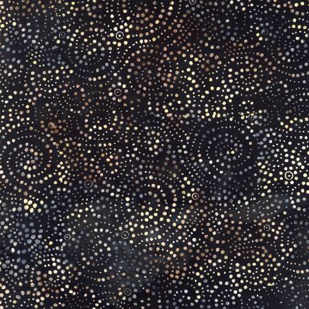 Tonga Batik- Espresso Swirling Pebbles: Sold By The 1/2 Yard