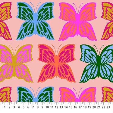 Backings No.3- Pink Runaway 108" Wide Backing: Sold by the 1/2 yard