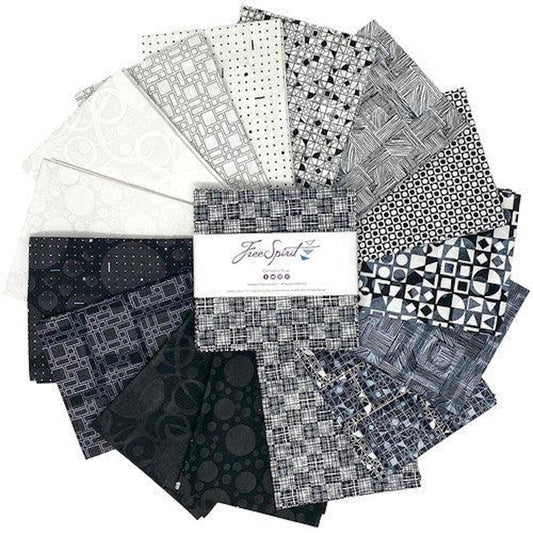 Black & White Musical-5in Charm Pack