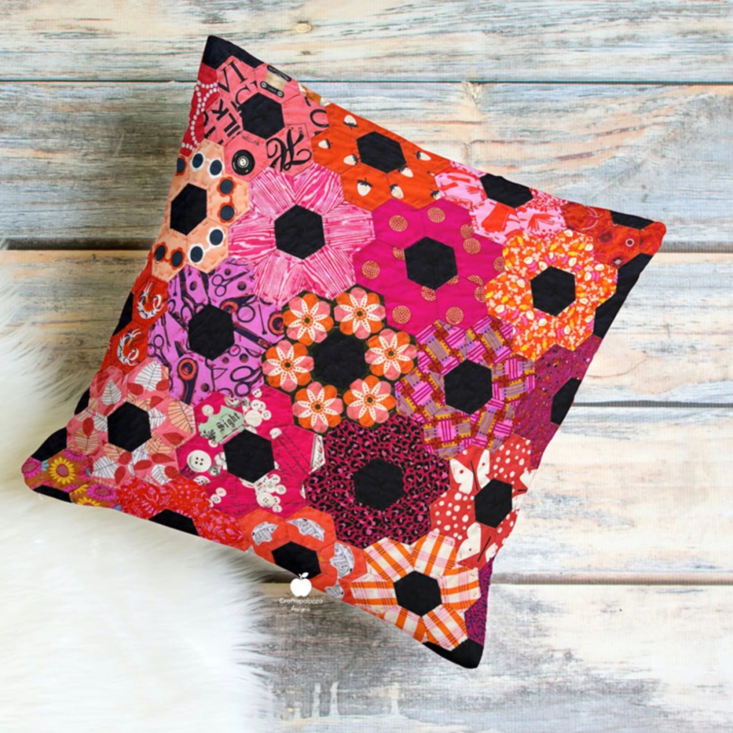 Hey Hexy Cushion Pattern
