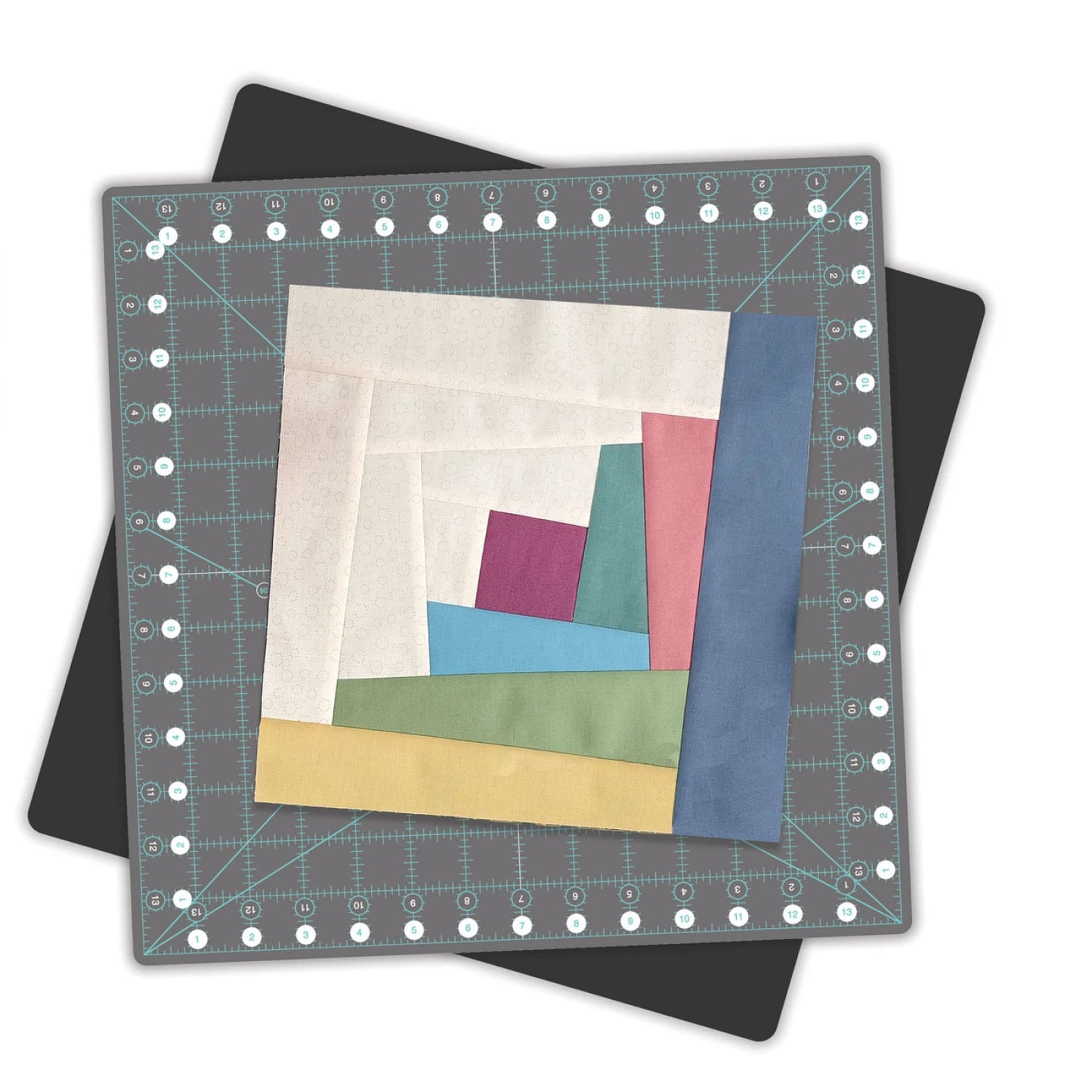 Creative Grids- Self Healing Rotating Rotary Cutting Mat: 14in x 14in