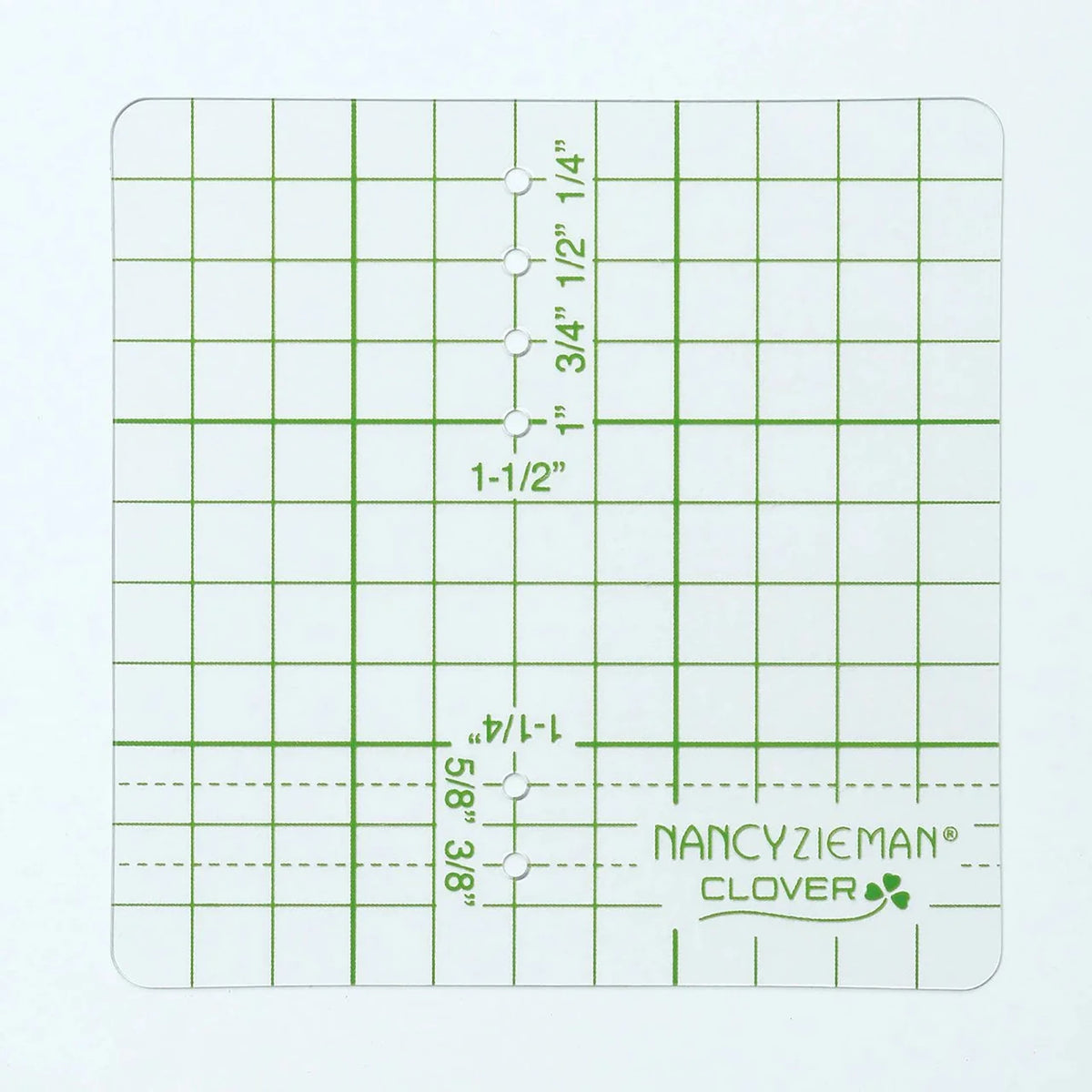 Clover Seam Guide: 6-in-1 Stick 'n Stitch Guide