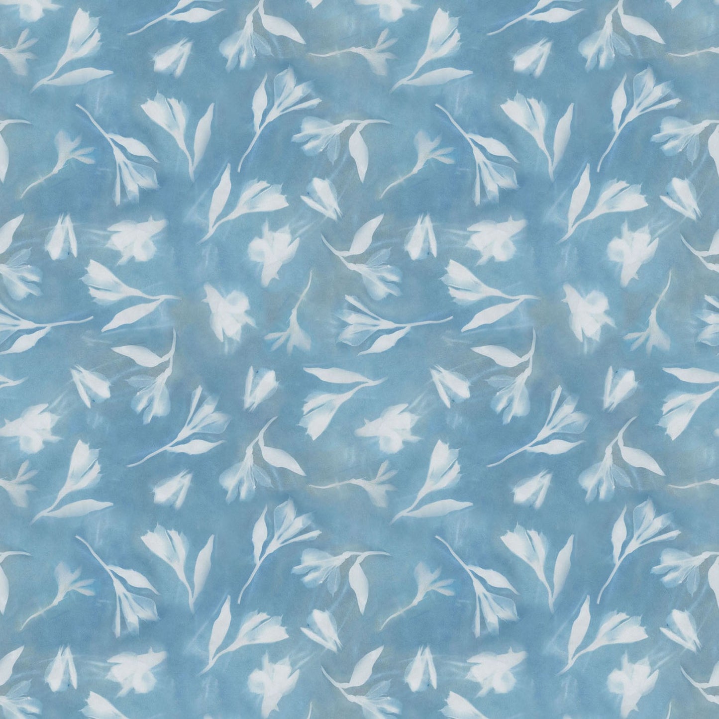Naturescape- Sky Alstroemeria: Sold by the 1/2 yard
