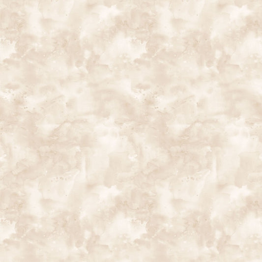 Night Whispers- Light Khaki Watercolor Wash: Sold by the 1/2 yard