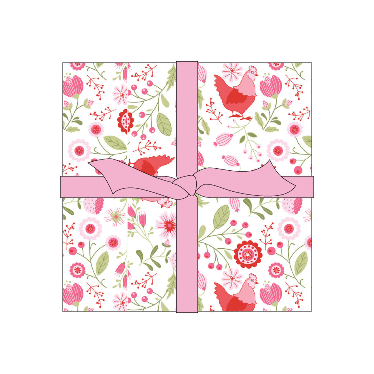 Smitten Chicken 5" Charm Pack: 42PC