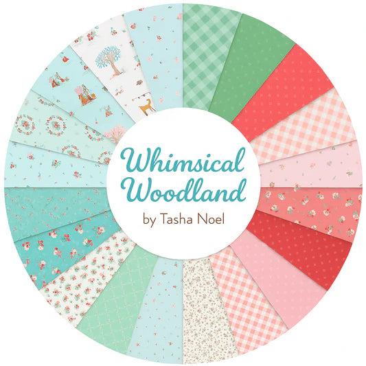 Whimsical Woodland- Rolie Polie- 2 1/2" Strips 40 Piece