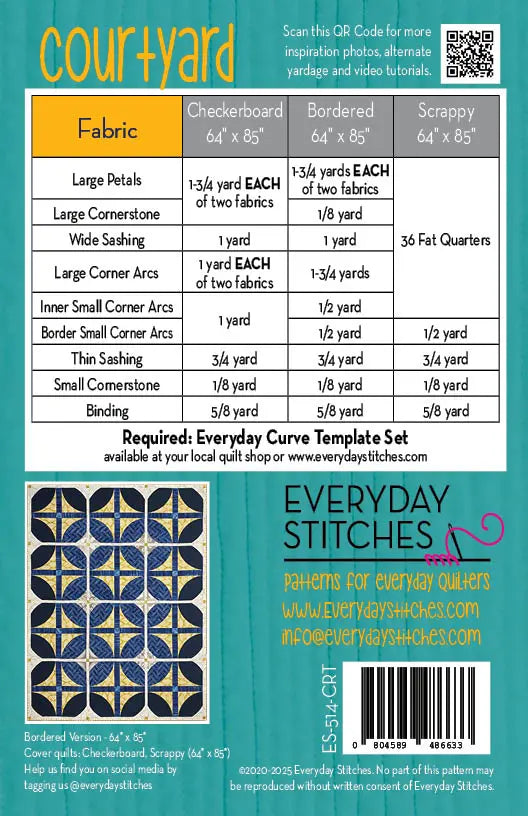 Courtyard Quilt Pattern