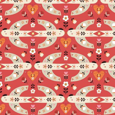 Bon Voyage- Vols de Fantaisie: Sold by the 1/2 yard