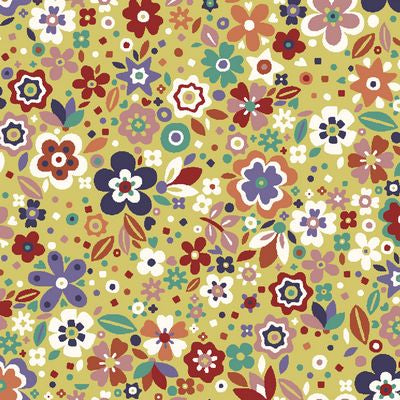 Glade- Flowers Dancing: Sold by the 1/2 yard