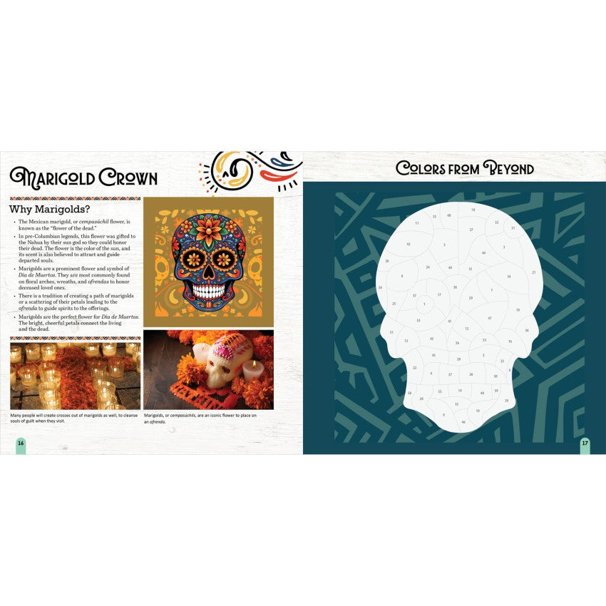 Ultimate Sugar Skulls Sticker Painting Book