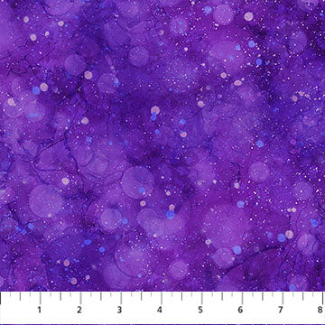 Midwinter Magic- Purple Aurora: Sold by the 1/2 yard- PREORDER