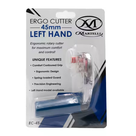 Martelli Left Handed Rotary Cutter; 45mm Ergo 2000