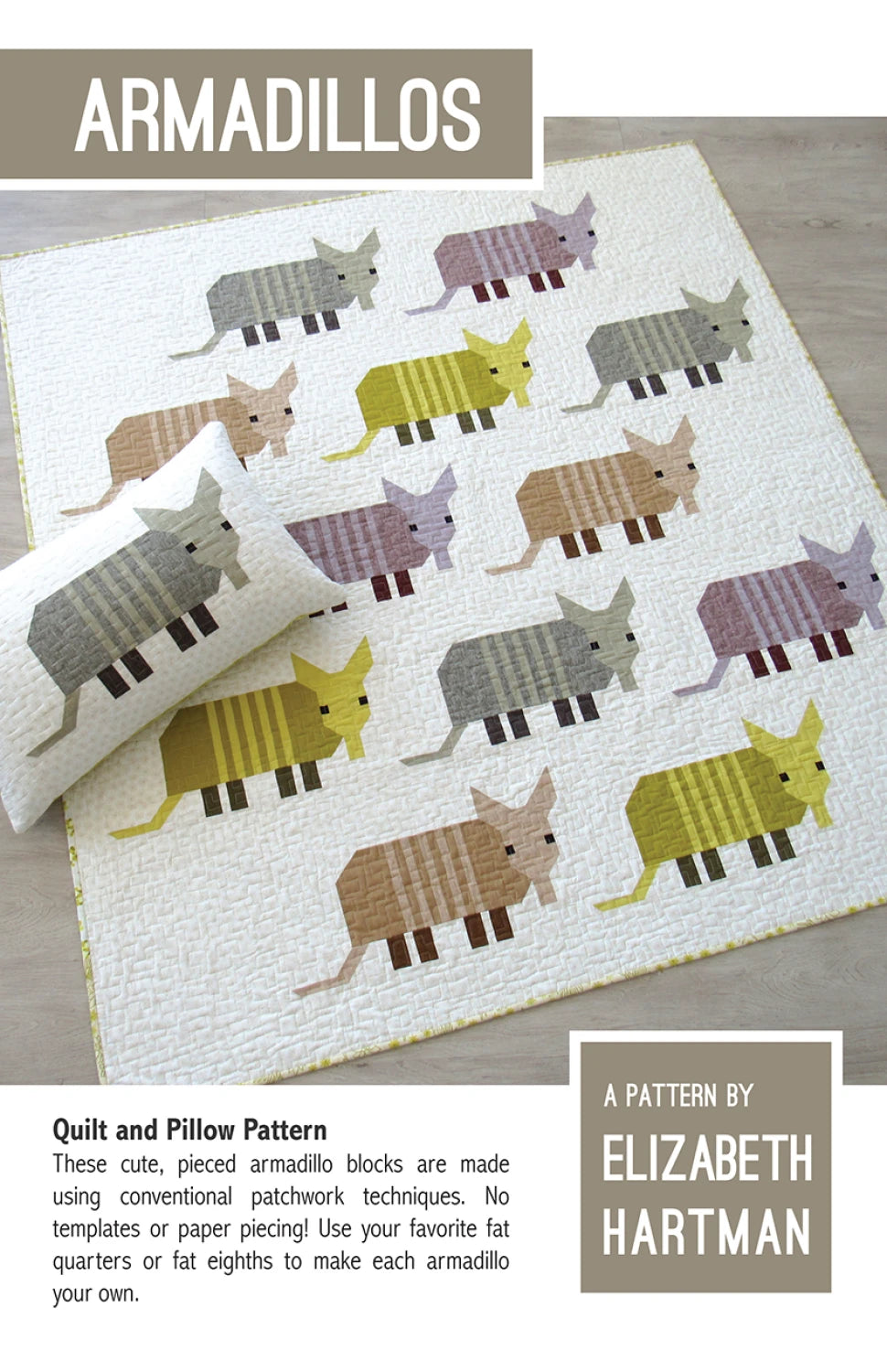 Armadillos Quilt Pattern