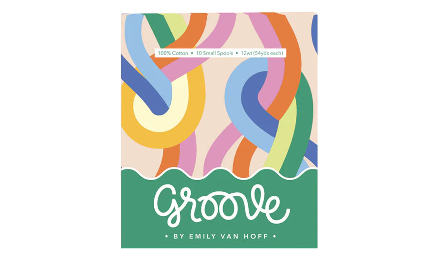 Groove Thread Set- 10 Small Spools
