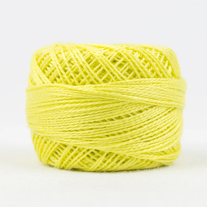 Wonderfil Eleganza Perle Cotton Thread- Winter Sun