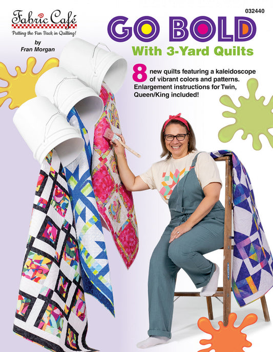 Go Bold 3 yard Quilts Book