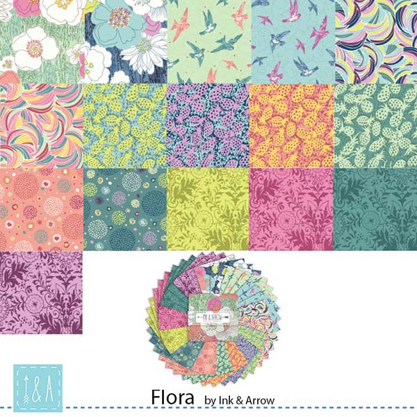 Flora 5" Square Pack: 42 Pc