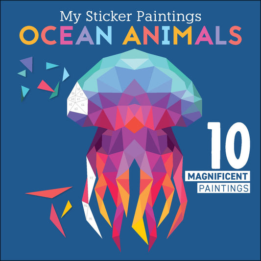 Ocean Animals Sticker Painting Book