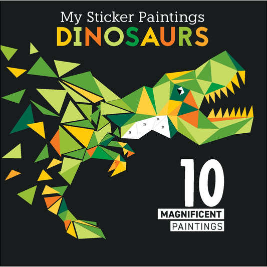 Dinosaurs Sticker Painting Book