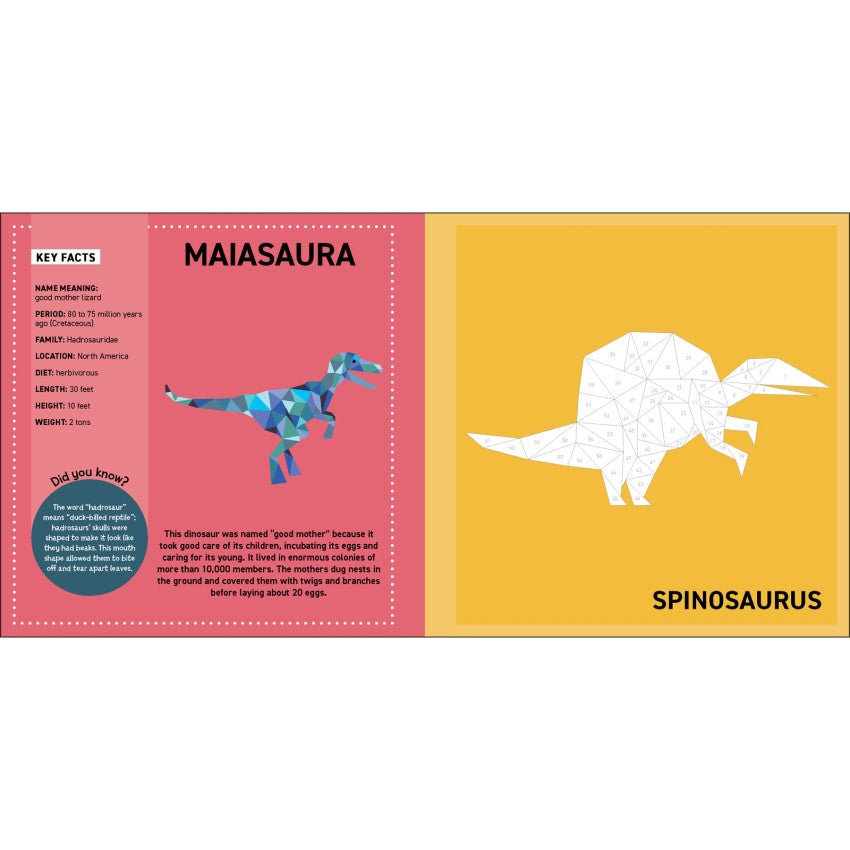 Dinosaurs Sticker Painting Book