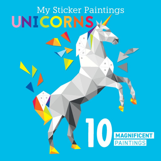Unicorns Sticker Painting Book