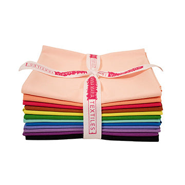 Happy Place Solids Fat Quarter Bundle- April 2025: 12pc