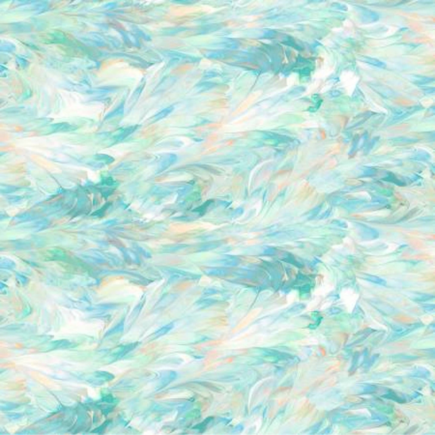 Fluidity- Teal 108in Wide Back