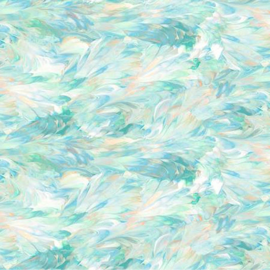 Fluidity- Teal 108in Wide Back: Sold by the 1/2 yard.