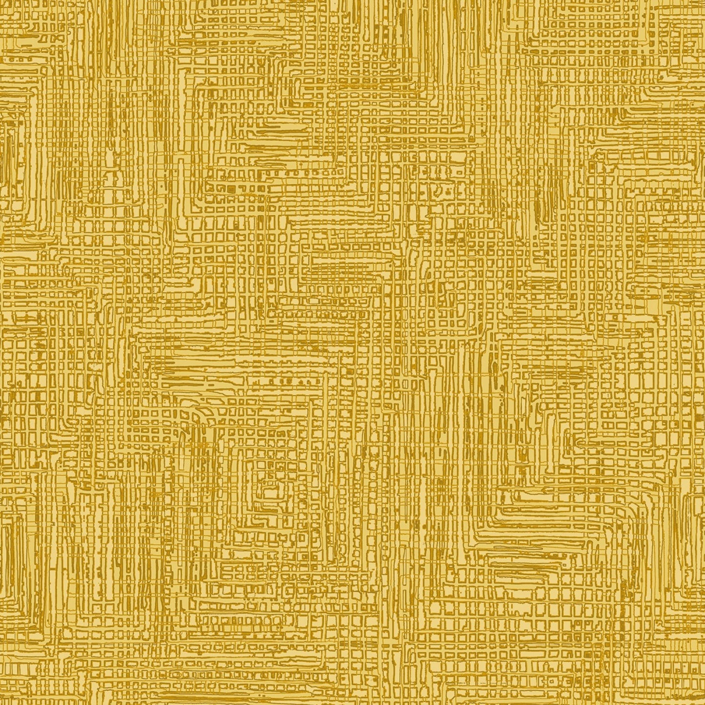 Grass Roots- Grasscloth Texture- Yellow: Sold By The 1/2 Yard- Cut Continuously