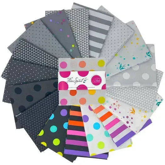 True Colors- Graywork 5" Charm Pack: 42 Pc