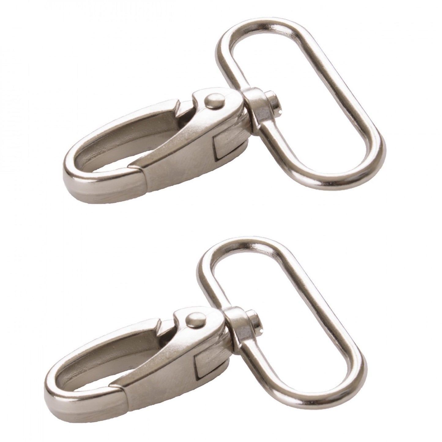 Swivel Hook 1.5" Nickel: 2Pcs