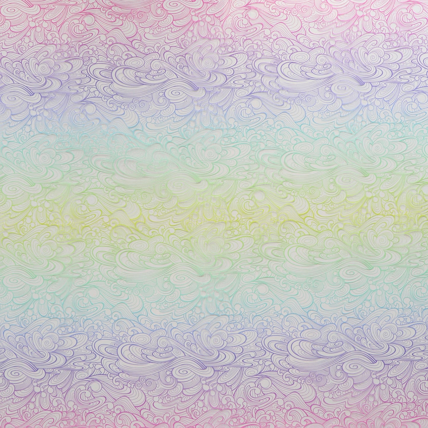 Floral Reef- Making Waves Vinyl: Sold by the 1/2 yard
