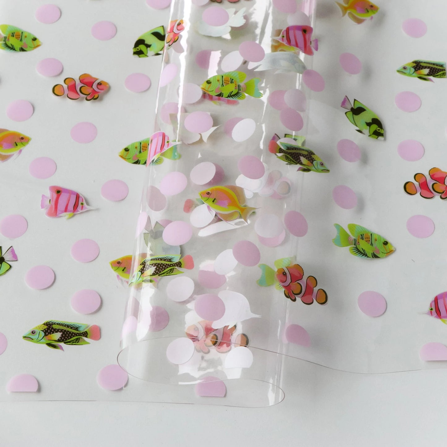 Floral Reef- School Crossing Vinyl: 1/2 yard Roll