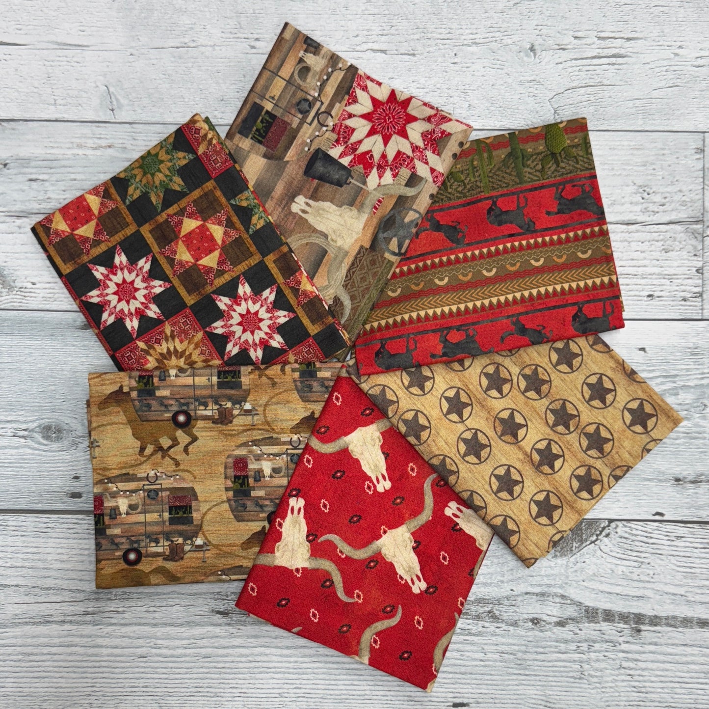 Hold Your Horses- Shop Assembled Fat Quarter Bundle