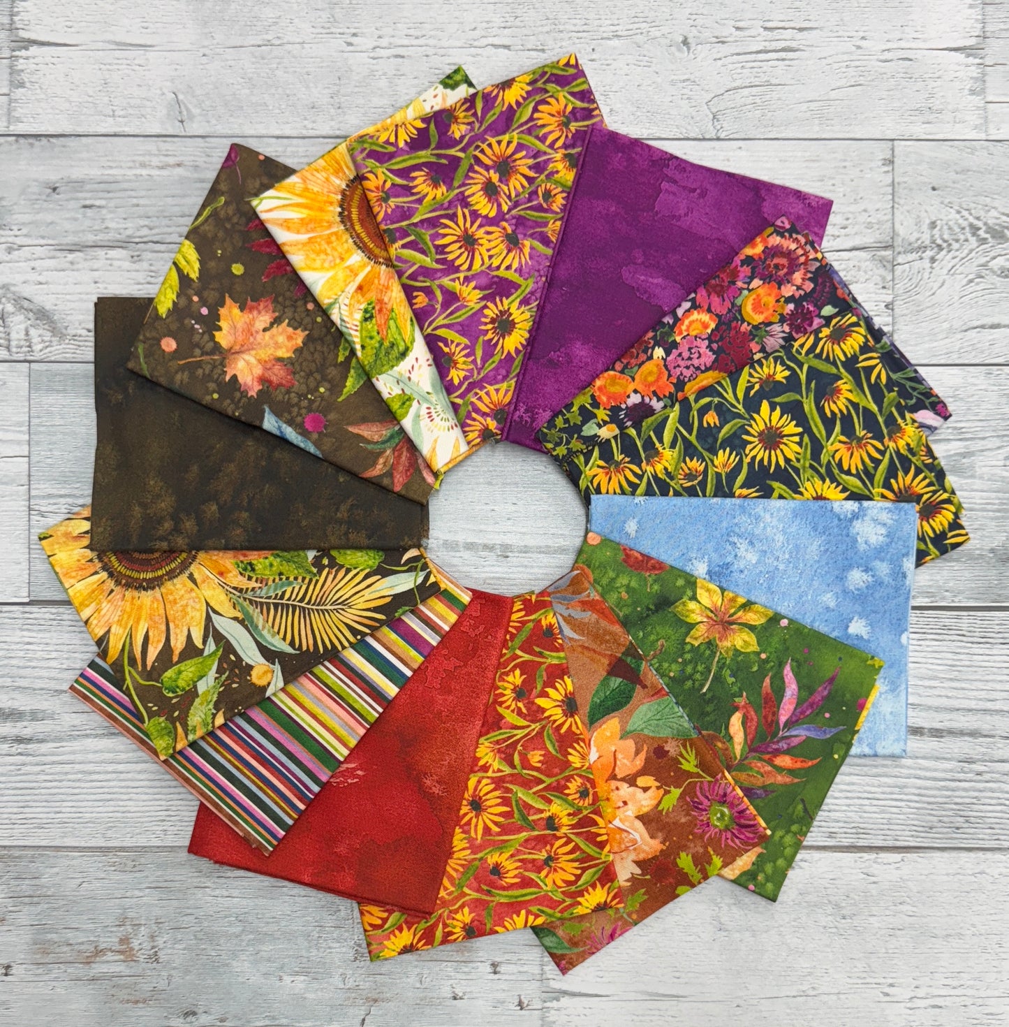 Floribunda- Shop Assembled Fat Quarter Bundle