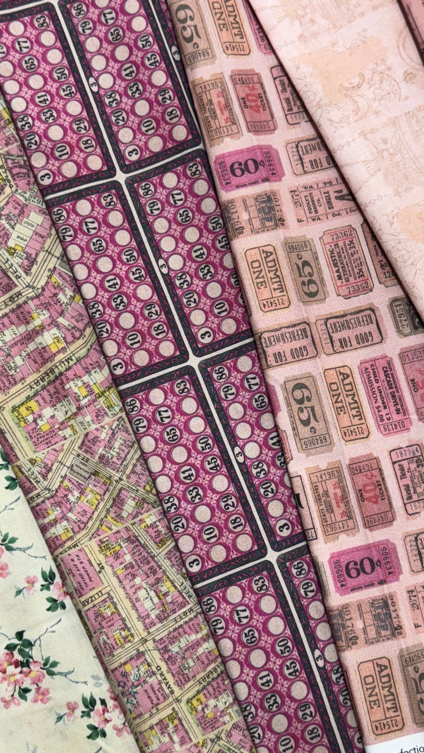 Diamond in the "Rough Cuts": Tim Holtz Pink Palette