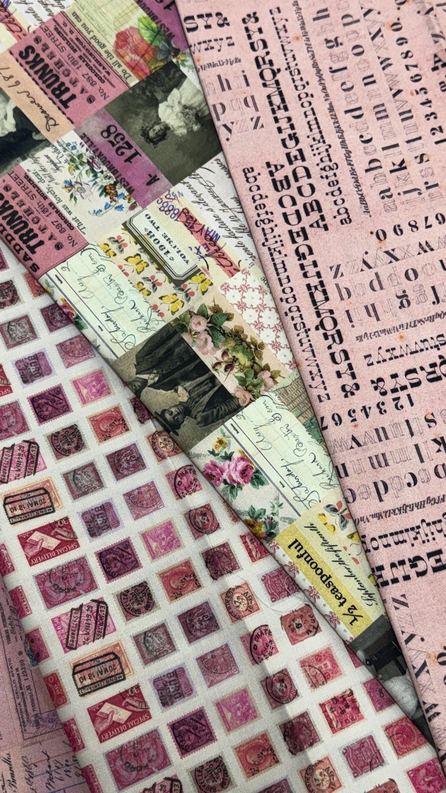 Diamond in the "Rough Cuts": Tim Holtz Pink Palette