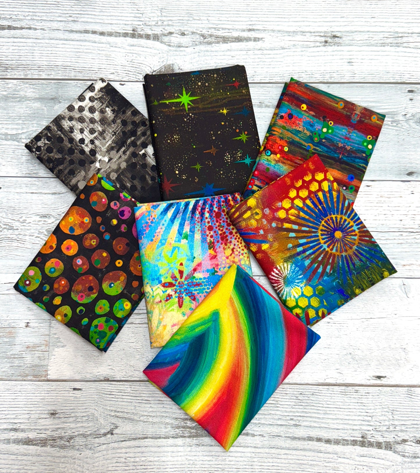 Skylights- Shop Assembled Fat Quarter Bundle: Choice of Bundle