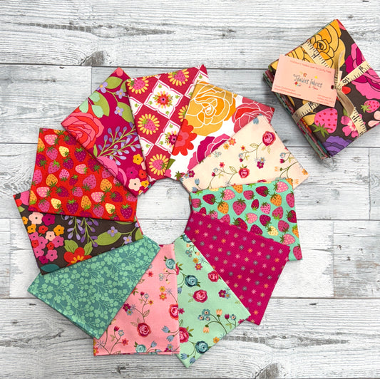 Calico Cowgirls- Shop Assembled Fat Quarter Bundle: Choice of Bundle