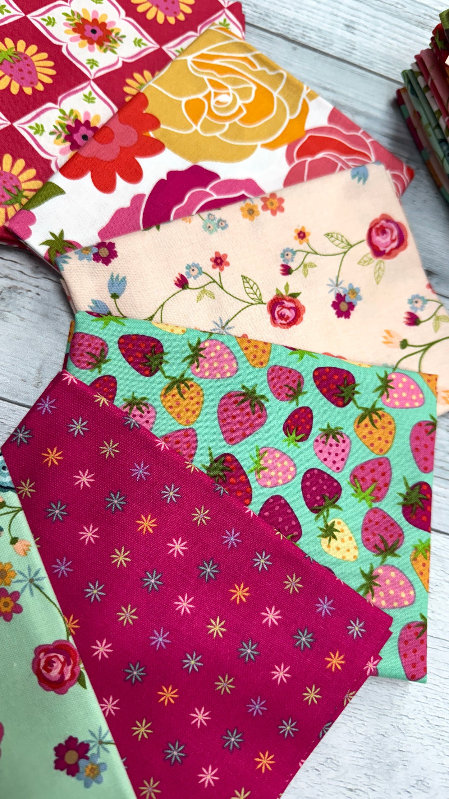 Calico Cowgirls- Shop Assembled Fat Quarter Bundle: Choice of Bundle